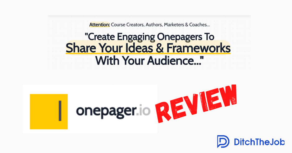 onepager.io review